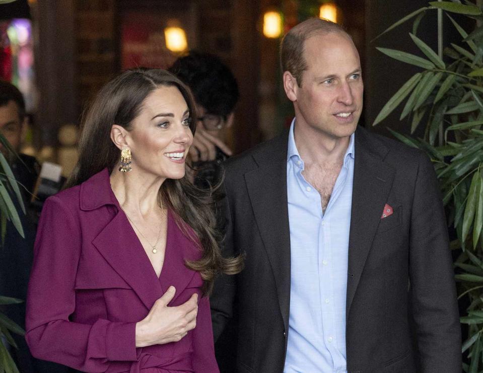 Mark Cuthbert/UK Press via Getty Images Kate Middleton and Prince William