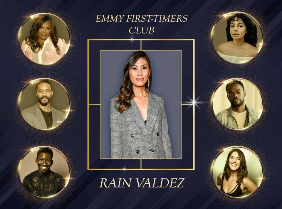 Emmy First-Timers Club, Rain Valdez