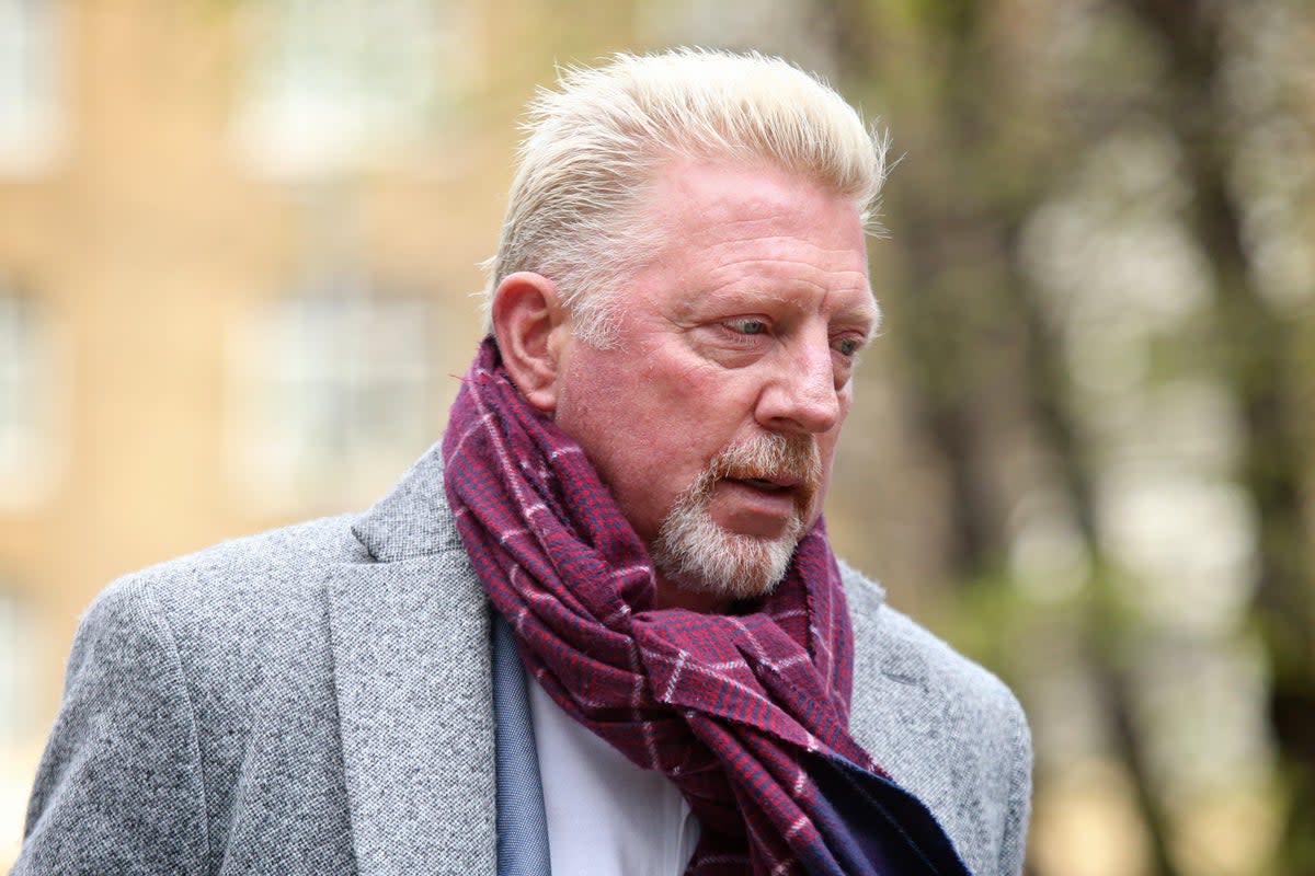 Boris Becker has been released from prison (James Manning/PA) (PA Archive)