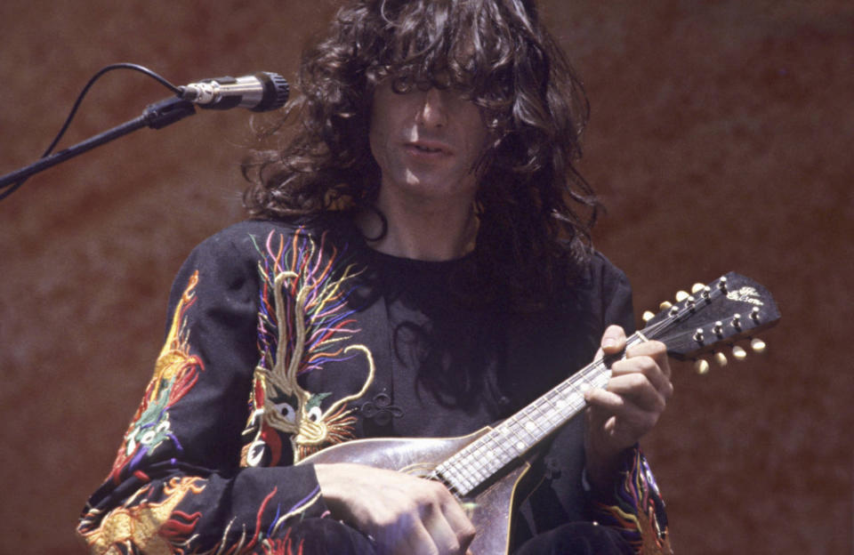 Jimmy Page came up with the idea for 'The Battle of Evermore' after picking up a mandolin belonging to John Paul Jones. The guitarist revealed that he and singer Robert Plant came up with the track on the spot, despite the fact that he had never even played a mandolin beforehand.