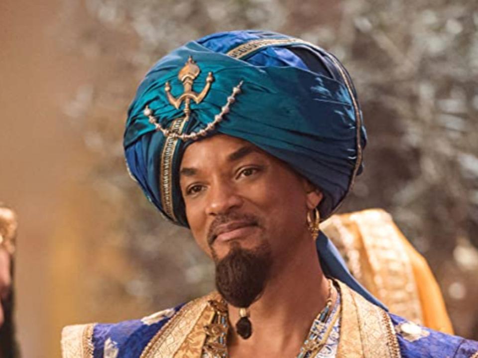 Will Smith in ‘Aladdin’ (Disney)