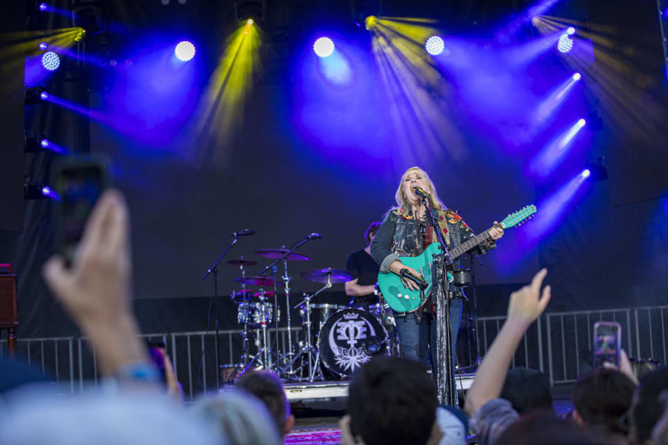 <div class="inline-image__caption"><p>Melissa Etheridge performs on stage at San Diego Pride Festival 2019 on July 14, 2019, in San Diego, California.</p></div> <div class="inline-image__credit">Daniel Knighton/Getty</div>