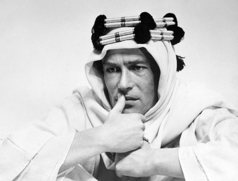 FILE - In this 1961 file photo, actor Peter O'Toole is shown in the title role in the film "Lawrence of Arabia.” (AP Photo/Columbia Pictures, file)