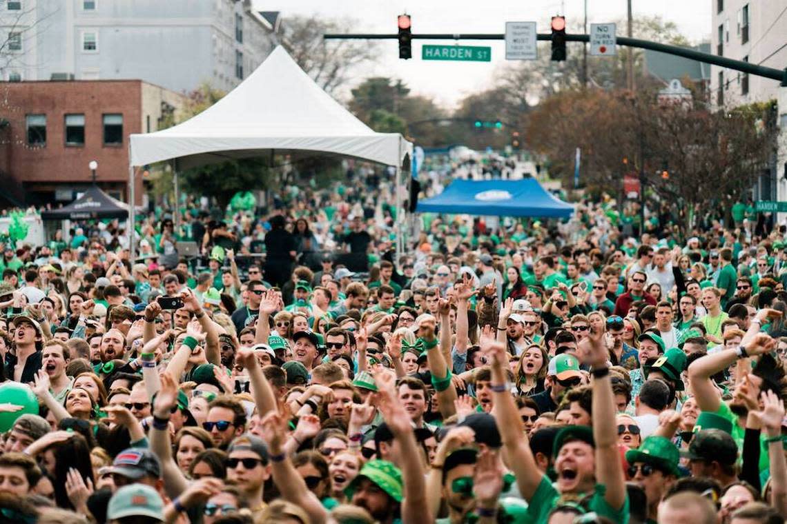 The St. Pat’s in Five Points festival will return March 18, 2023. Moon Taxi and Drivin N Cryin are among the headlining bands.