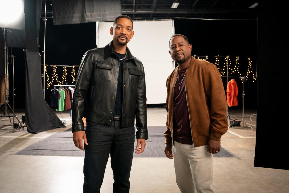 Will Smith (left) and Martin Lawrence were sitcom actors when they were hired to star in 1995's original "Bad Boys."