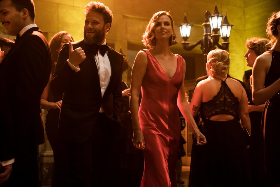 Seth Rogen and Charlize Theron made critics happy with the rom-com 