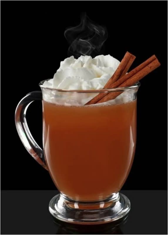 <p>Tim Laird</p><p>This whiskey and honey Cocktail tastes exactly like a humble spice of apple pie. It even comes with whipped cream on top. </p><p><strong>Get the recipe: <a href="https://parade.com/1130223/alison-ashton/apple-pie-cocktail-recipe/" rel="nofollow noopener" target="_blank" data-ylk="slk:Apple Pie Cocktail;elm:context_link;itc:0;sec:content-canvas" class="link ">Apple Pie Cocktail</a></strong></p>