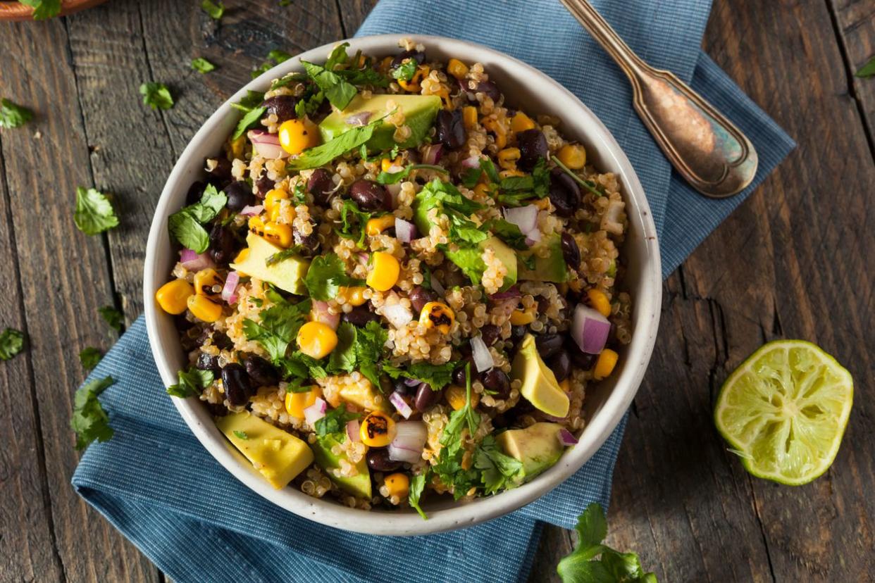 rice and bean salad