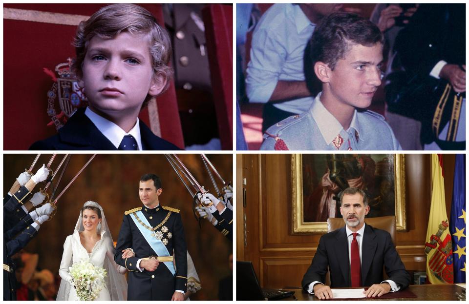 <p>Así hemos visto crecer al rey Felipe VI, que este miércoles 30 de enero celebra su 51 cumpleaños en un clima político complicado, pero en un momento familiar de tranquilidad. (Foto: Gtres). </p>