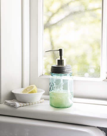 mason jar soap dispenser