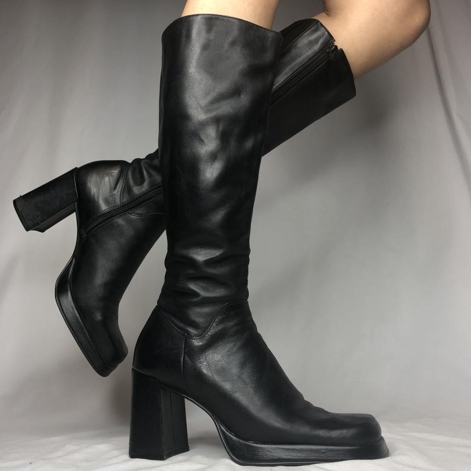 Nine West Knee-High Leather Boots