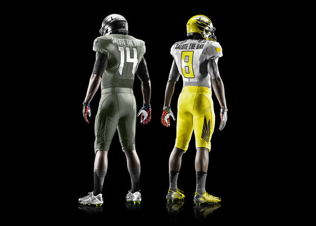 Oregon Spring Game Uniforms