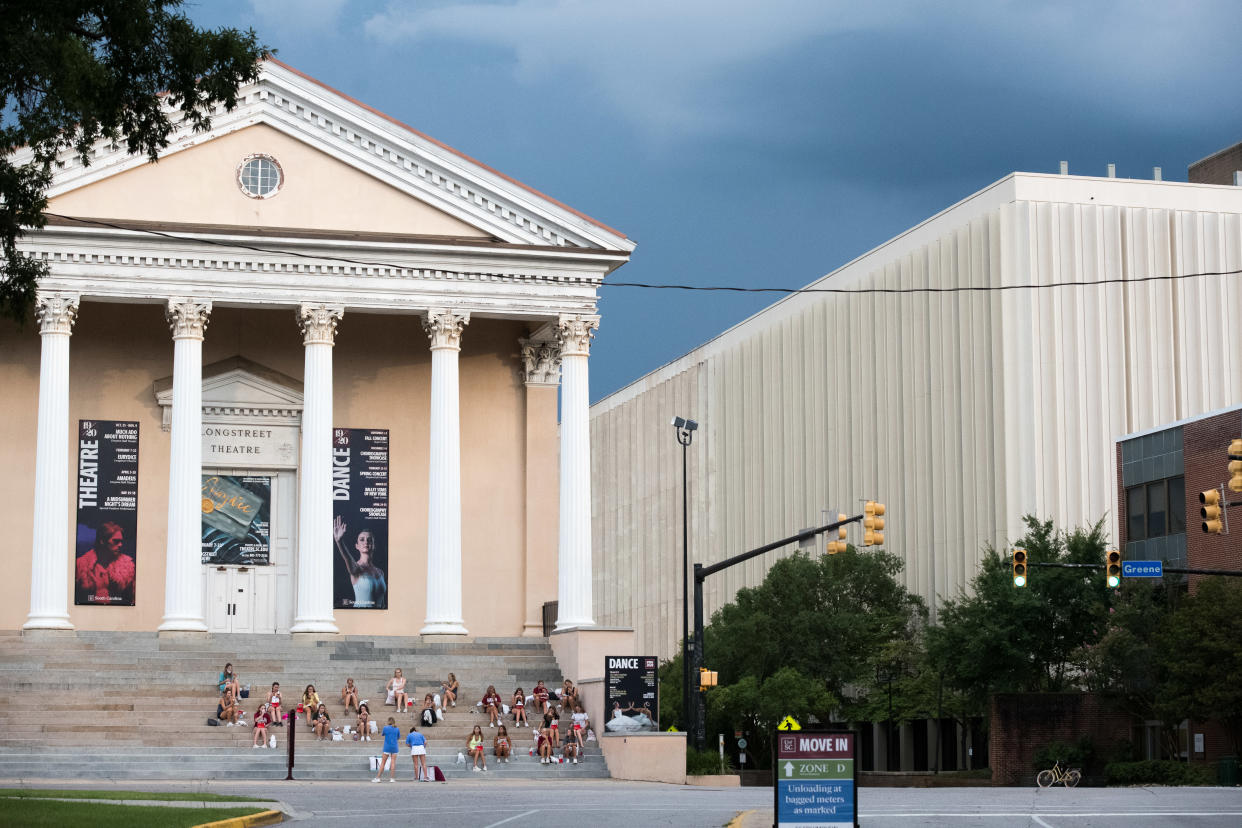 Student journalists at the University of South Carolina paused the online student-run paper, The Daily Gamecock during the week of Oct. 19 for a mental health break. (Photo: Sean Rayford/Getty Images)