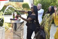 <p>On vacations, former <em>Real Housewives of New York </em>star <a href="https://realityblurb.com/2018/06/17/report-bravos-real-housewives-producers-keep-their-stars-liquored-up-during-filming-former-housewives-speak-out/" rel="nofollow noopener" target="_blank" data-ylk="slk:Heather Thomson noted;elm:context_link;itc:0;sec:content-canvas" class="link ">Heather Thomson noted</a> that it's all free-flowing: "You request the kind of alcohol you want and it's there when you arrive to your villa and if you run out, they get you more." </p>