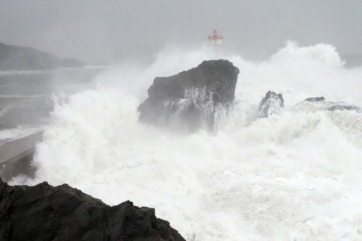 Storm Gloria has caused devastation across the region: AFP via Getty Images