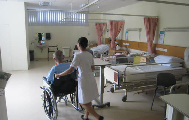 Ministry of Health (MOH) will be reviewing the salary structure of healthcare staff next month. (Yahoo! file photo)