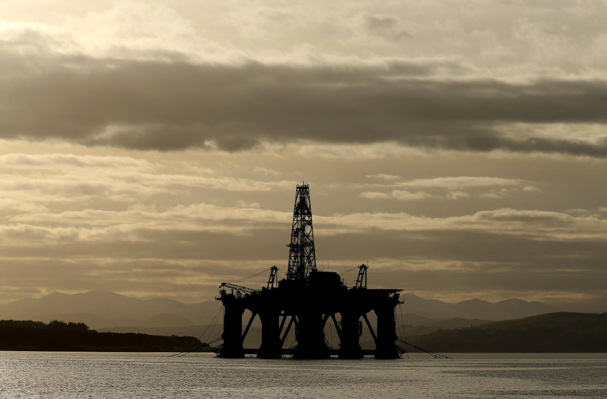 The Prime Minister will use a visit to Scotland to stress his party’s support for the oil and gas sector (Andrew Millligan/PA)