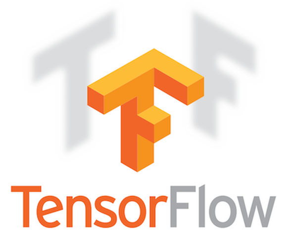 The logo for TensorFlow.