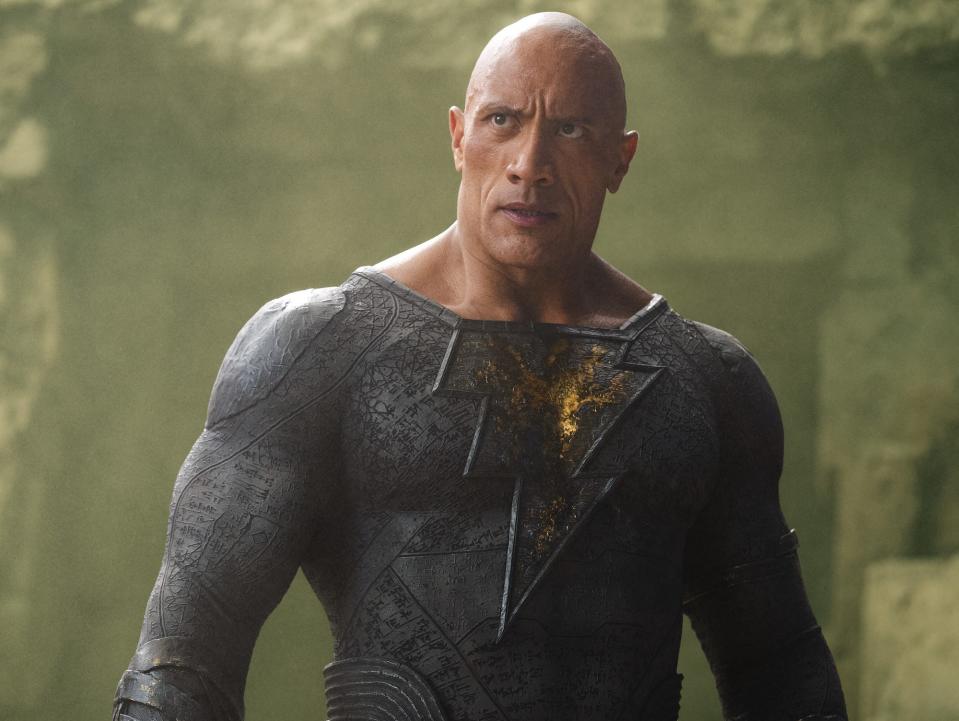 Dwayne Johnson in "Black Adam."