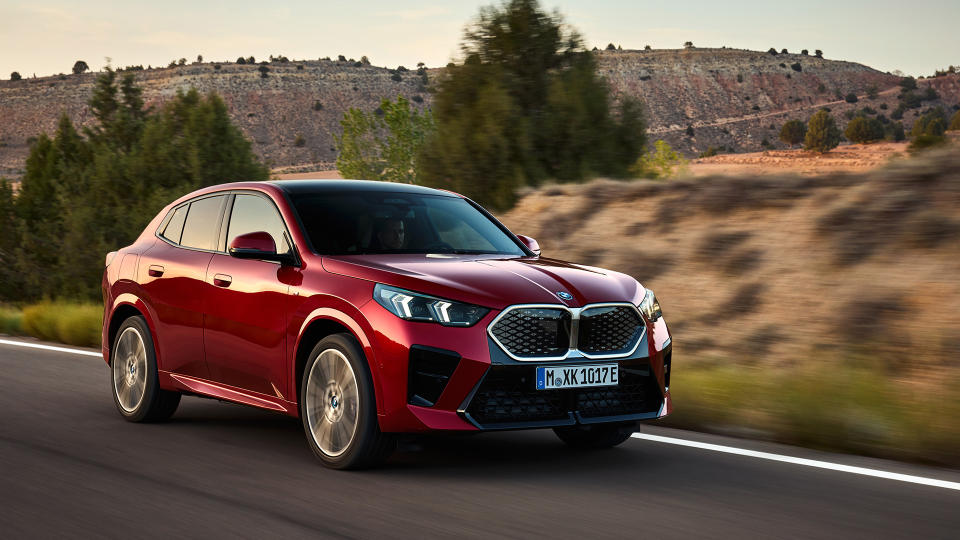 BMW iX2 all-electric sports activity coupe