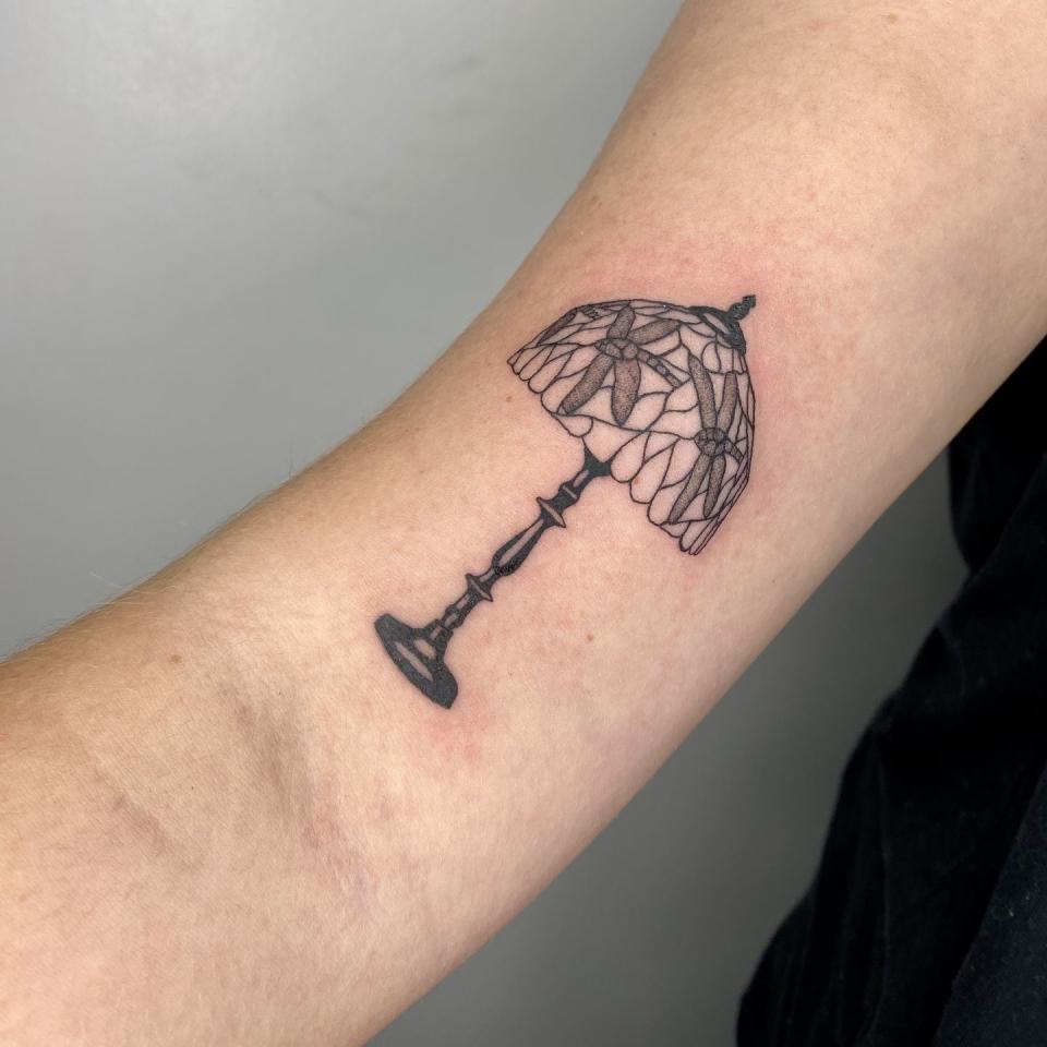 a tattoo on a person's arm