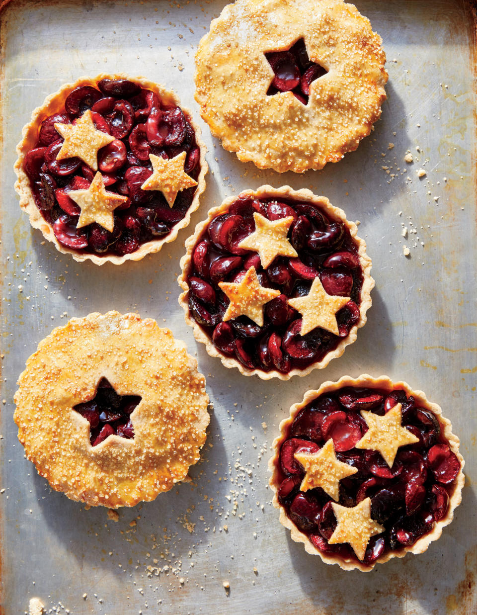 Dessert Bonus: Sweet-and-Sour Cherry Tartlets