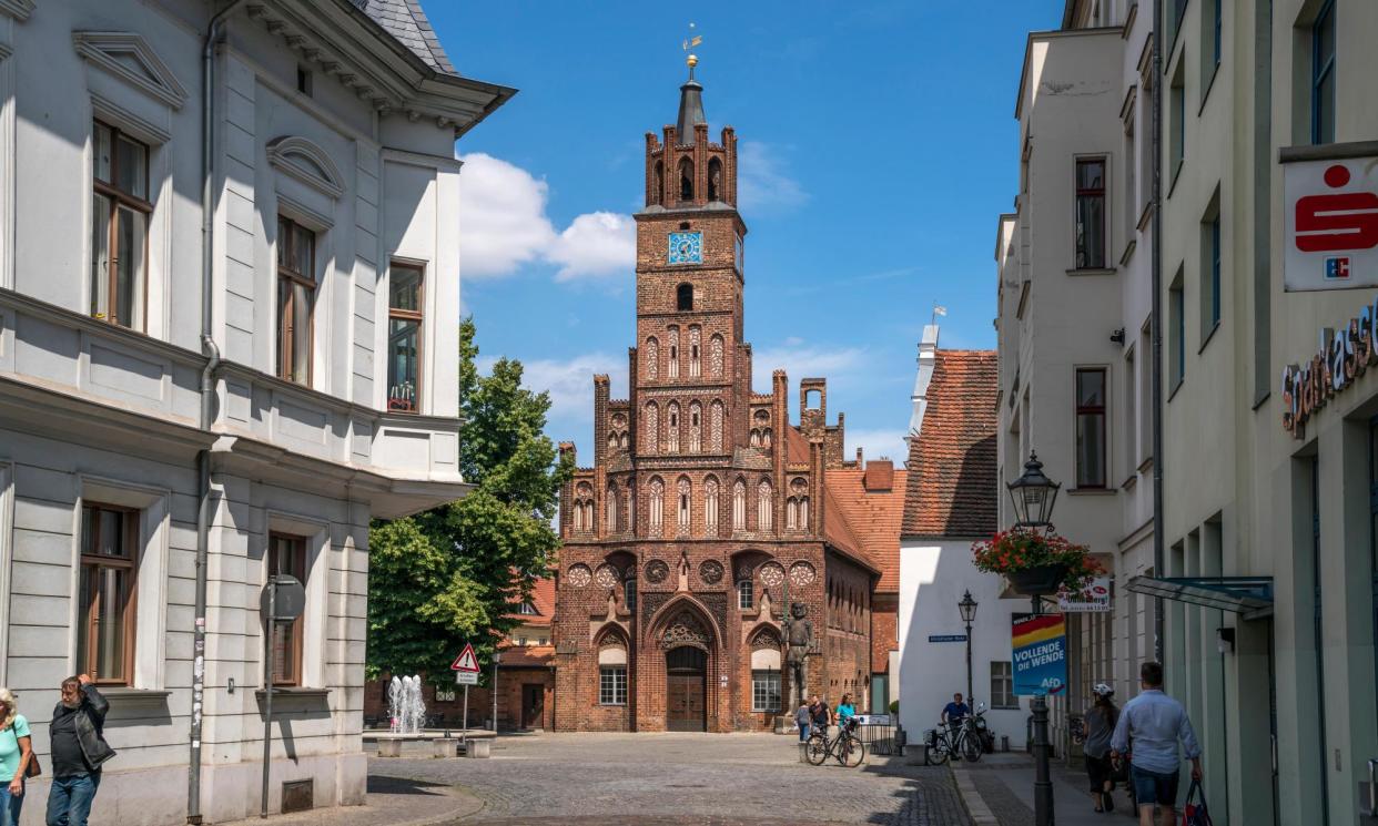 <span>Brandenburg an der Havel is about an hour by train from central Berlin. The far-right AfD party took 27.5% of the vote in the wider state of Brandenburg in the European parliamentary elections.</span><span>Photograph: Peter Schickert/Alamy</span>