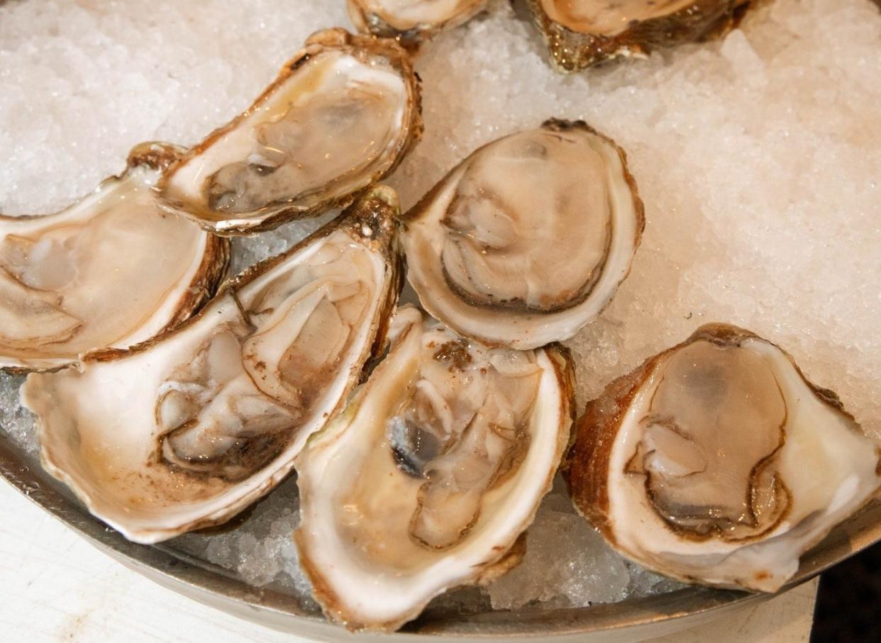 Spoto's Wish Oysters, harvested in New England, are offered at Spoto's Fish & Oyster restaurant in Palm Beach Gardens.