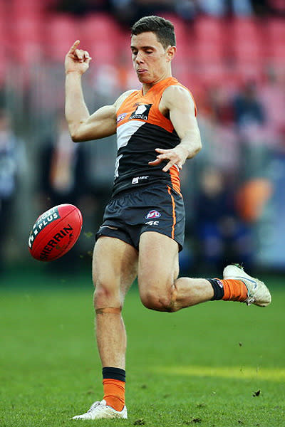 Kelly became the 12th GWS player in the club’s short history to be nominated for the rising star thanks to a brilliant performance in the Giants’ 32-point win over Melbourne. In his first full AFL game, the 19-year-old had 17 disposals and kicked two goals in the final term to see off the Demons.