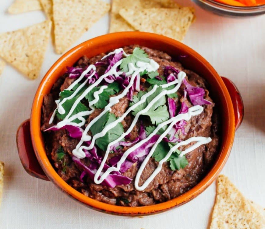 Easy Black Bean Dip from Eating Bird Food