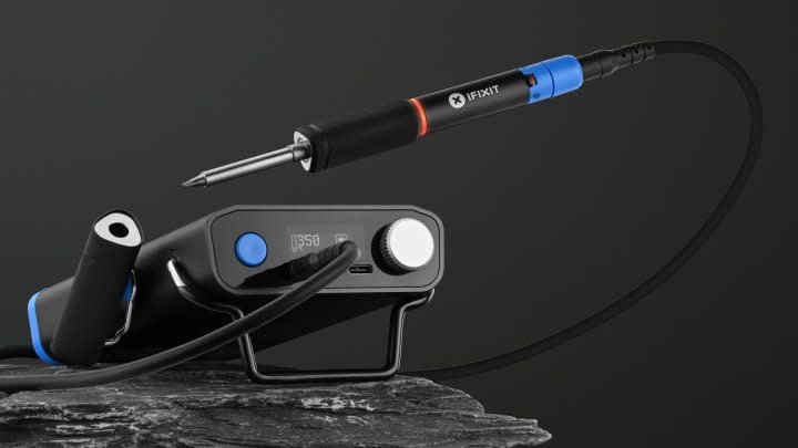 A portable soldering station from iFixIt.