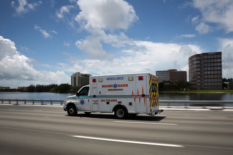 FILE PHOTO: Spike in new coronavirus cases as Miami-Dade County eases some of the lockdown measures put in place during the coronavirus disease (COVID-19) outbreak