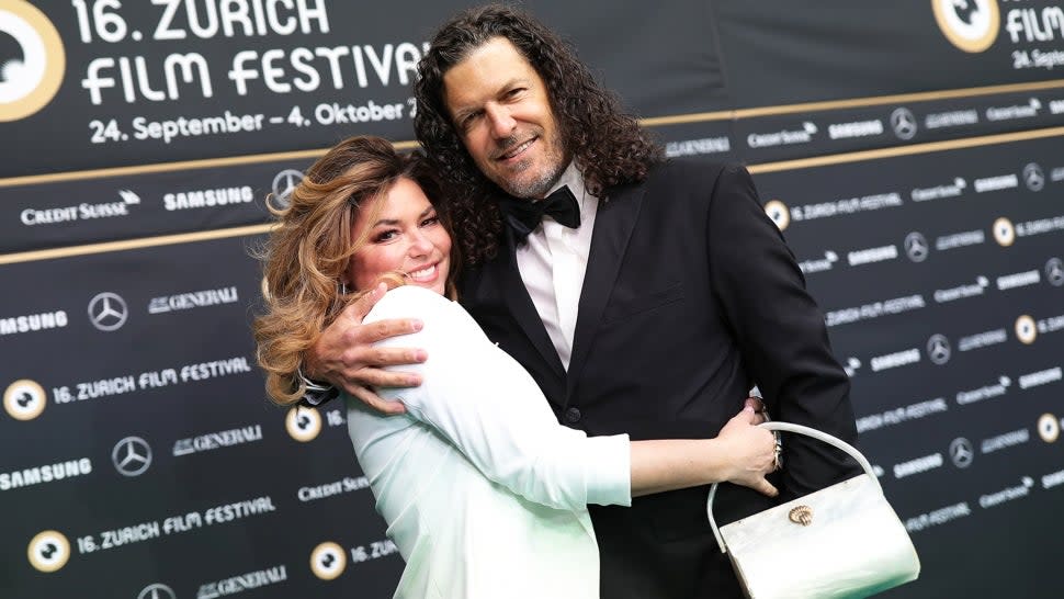 Shania Twain and Frederic Thiebaud