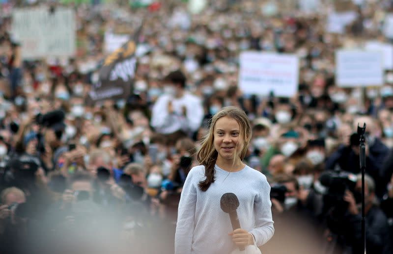 Global Climate Strike of the movement Fridays for Future, in Berlin