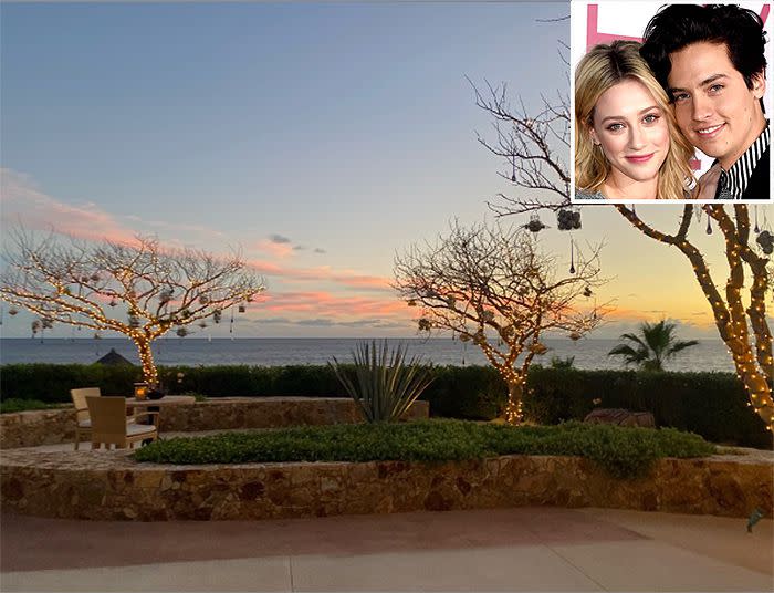 <p><strong>Location:</strong> Los Cabos, Mexico</p> <p><em>Riverdale</em> co-stars Lili Reinhart and Cole Sprouse jetted off to this luxurious retreat in Mexico for a post-Christmas vacation. The stars — who were dating at the time — mostly kept to themselves, enjoying their room's private plunge pool, but also ventured out to the hotel's main pool and off site for dinner, according to a hotel representative.</p>