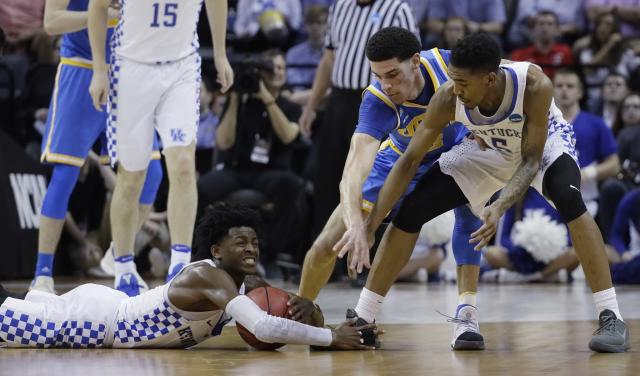UCLA, Lonzo Ball have no answer for De'Aaron Fox as Kentucky