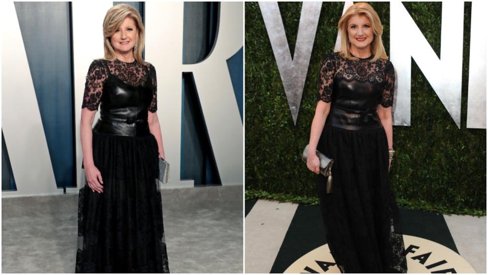 Arianna Huffington Vanity Fair Gown 