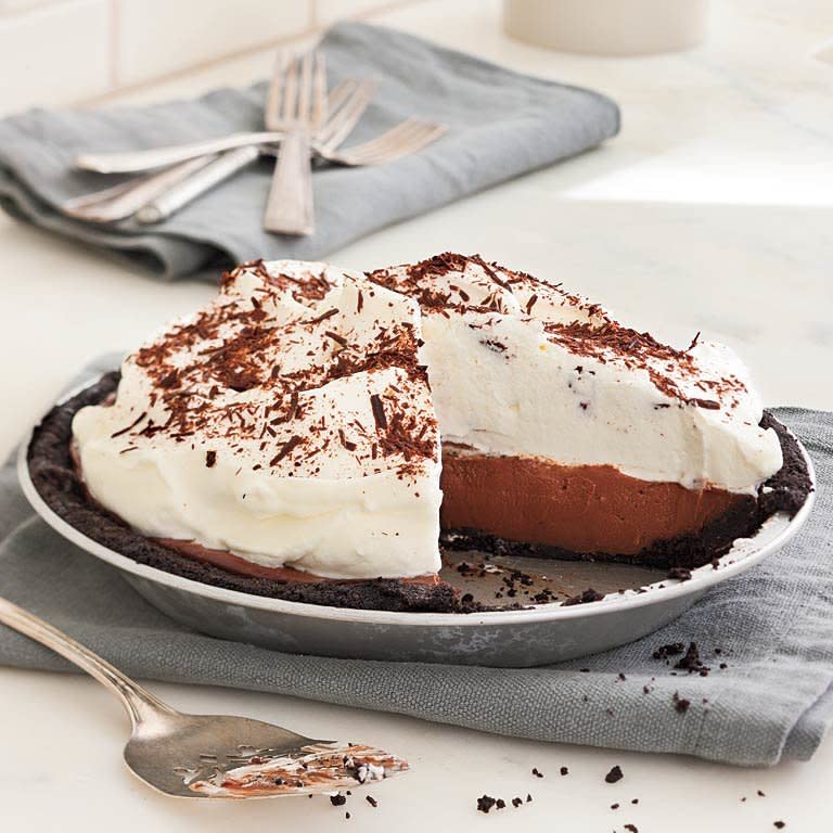 Rebecca's Black Bottom Icebox Pie