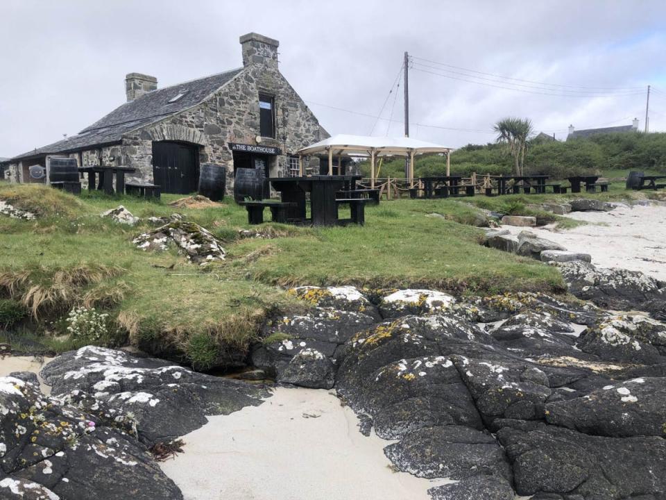 The 300-year-old Boathouse is one of the oldest such buildings on the island (Emma Henderson)