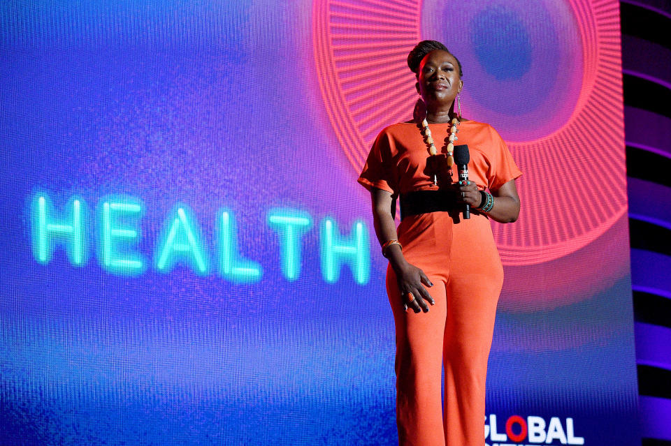 NEW YORK, NEW YORK - SEPTEMBER 28: Joy Reid speaks onstage during the 2019 Global Citizen Festival: Power The Movement in Central Park on September 28, 2019 in New York City. (Photo by Theo Wargo/Getty Images for Global Citizen)