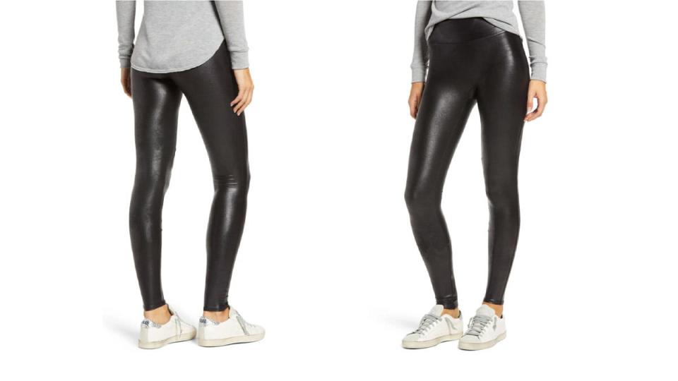 These faux leather leggings have almost 3,400 reviews for a reason—and they're part of the Nordstrom Anniversary Sale 2021.