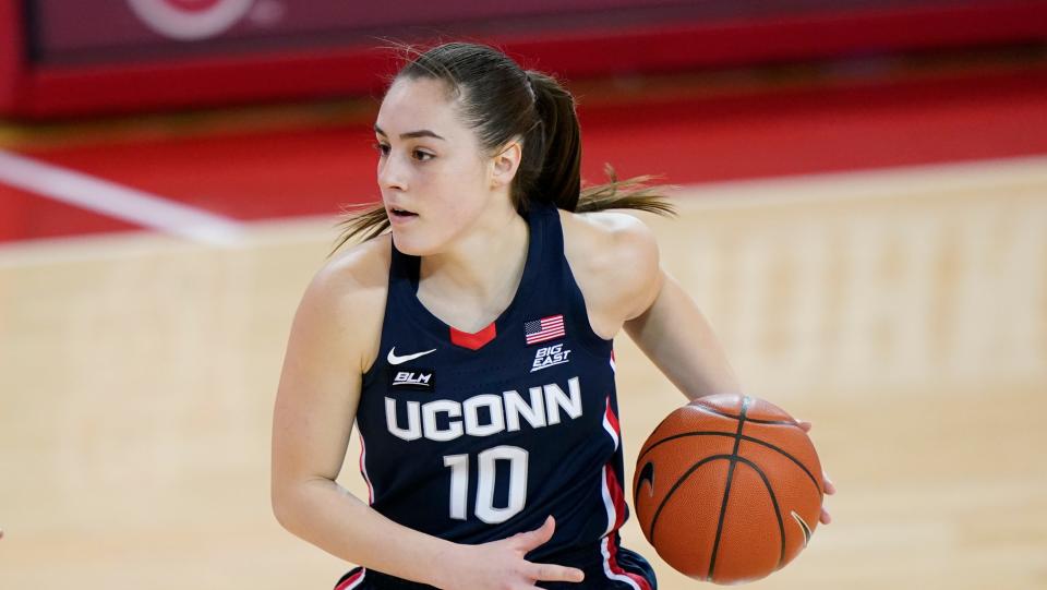 UConn guard Nika Muhl is set to return from an injury today against Creighton.