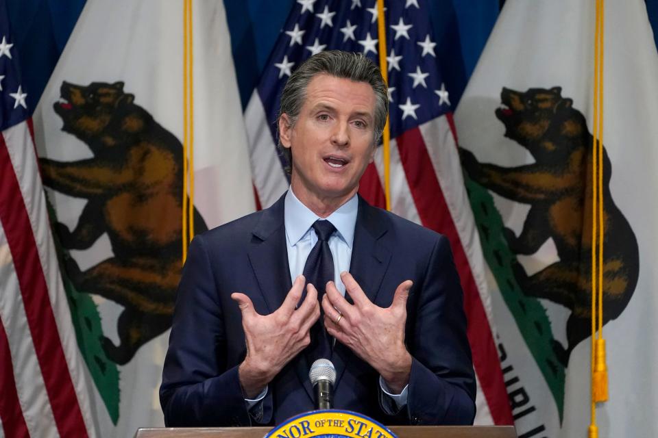 California Gov. Gavin Newsom