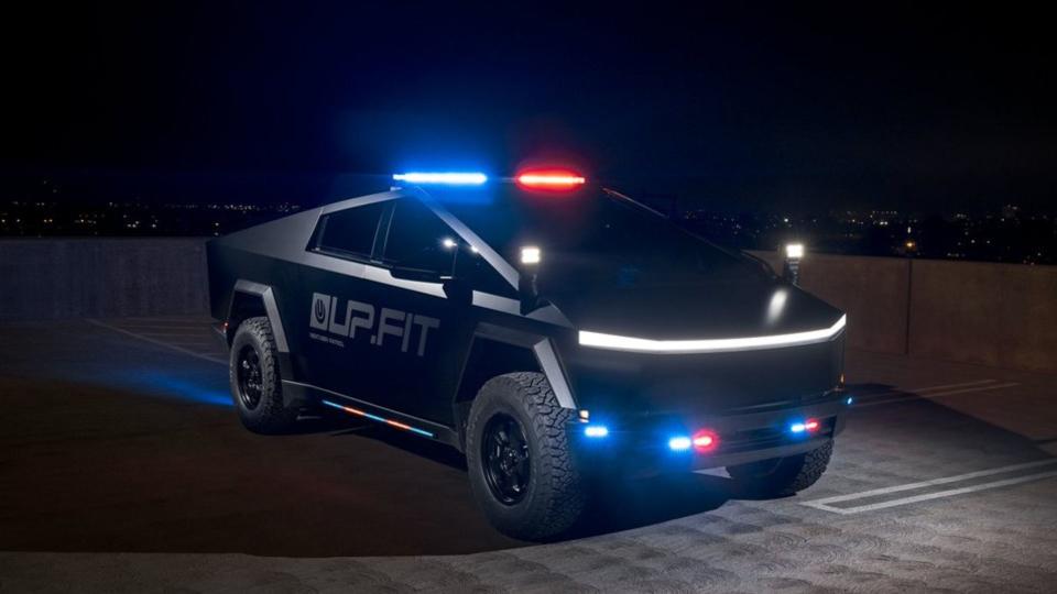 The Police Cybertruck Is Apparently Real And Ridiculous