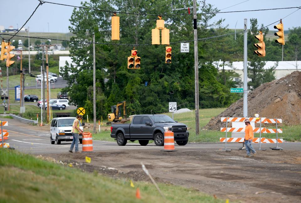 Construction is underway on the roundabout project at Pittsburg Avenue and Mount Pleasant Street NW in Jackson Township. Stark County Engineer Keith Bennett said work, which started earlier this week, is scheduled to be completed by Nov. 1.