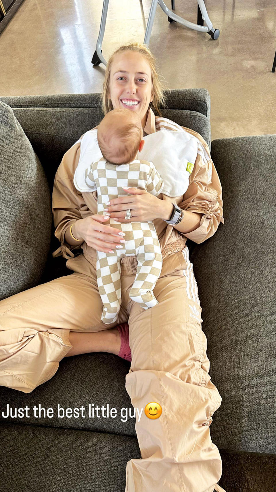 Patrick Mahomes' Wife Brittany Mahomes Shares Rare Photo of 2-Month-Old Son Bronze- 'Just the Best Lil Guy' -576