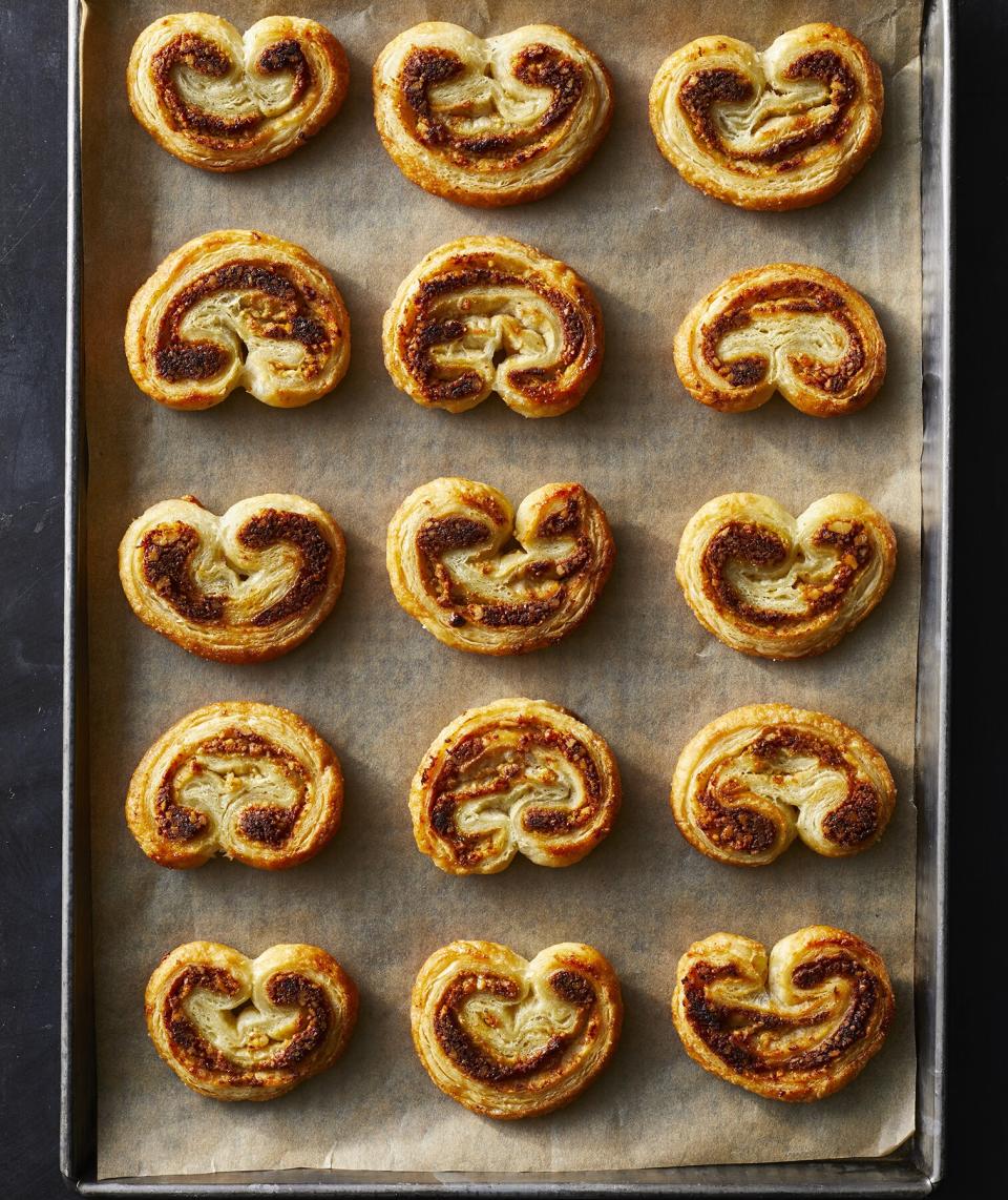 Orange and Walnut Palmiers