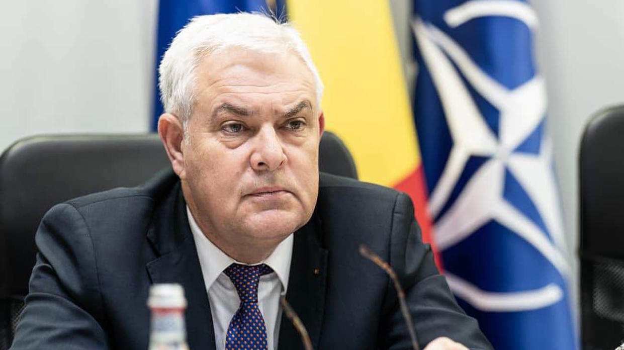 Romanian Defence Minister Angel Tîlvăr. Photo: X (Twitter)