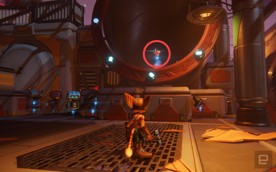 Ratchet & Clank Rift Apart Planet 1