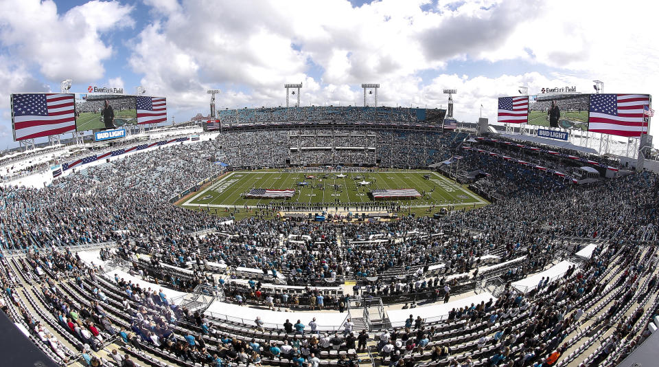 EverBank Field, the 69,000-capacity current home of the Jacksonville Jaguars. (Getty)